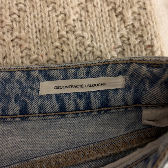 Garage Denim Slouchy Blue Jeans - Picture 3 of 4